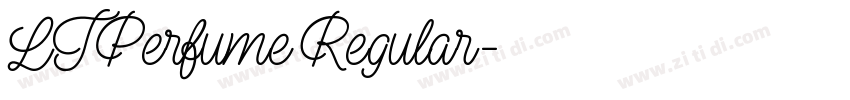 LTPerfume Regular字体转换